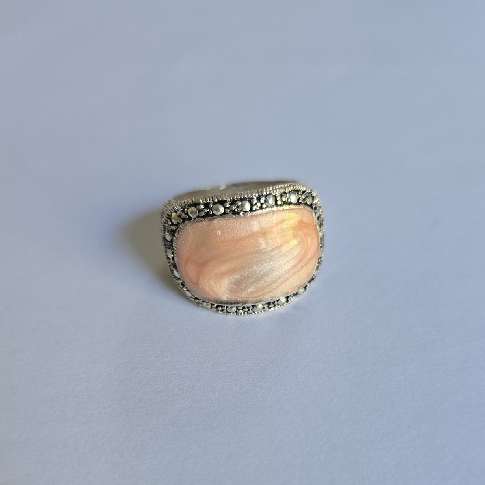 Elegant 925 Sterling Silver Womens Ring Size 6.5